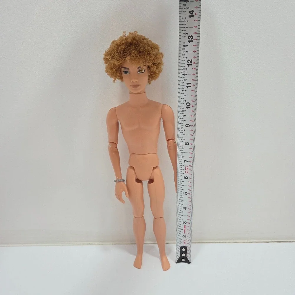 My Scene BACK TO SCHOOL BRYANT Articulated Boy Doll Curly Hair - Mattel 2003